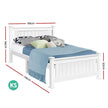 king single bed base