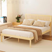 rattan bed frame double