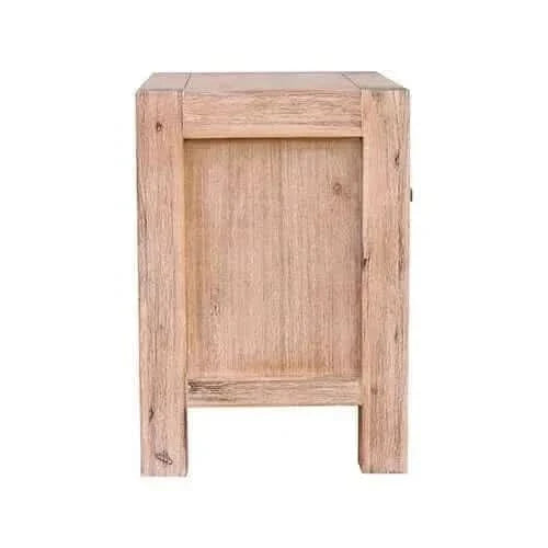 3 Pieces Bedroom Suite in Solid Wood Veneered Acacia Construction Timb
