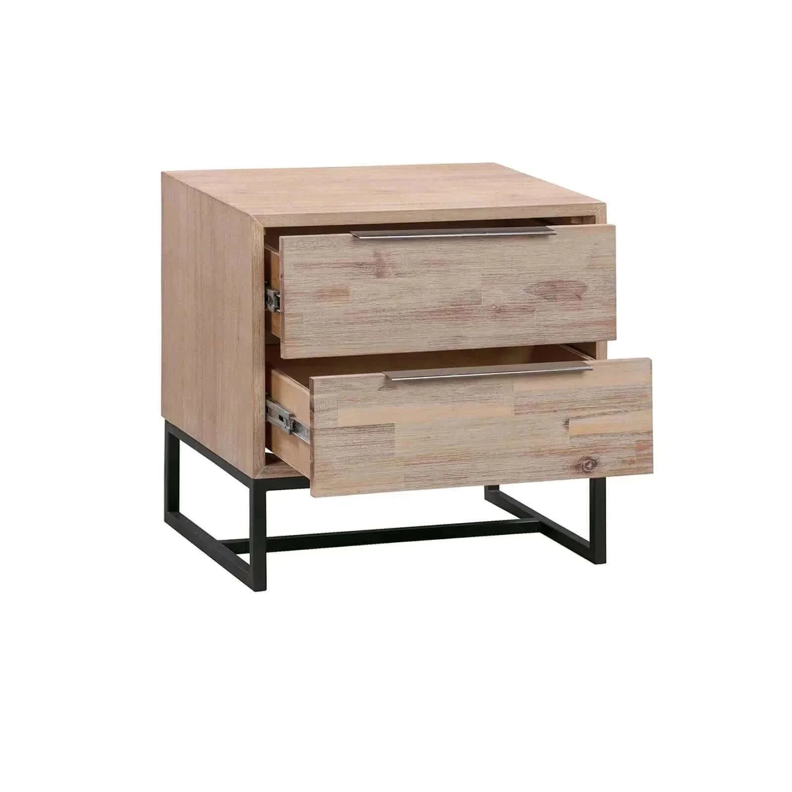 queen bed frame with nightstands