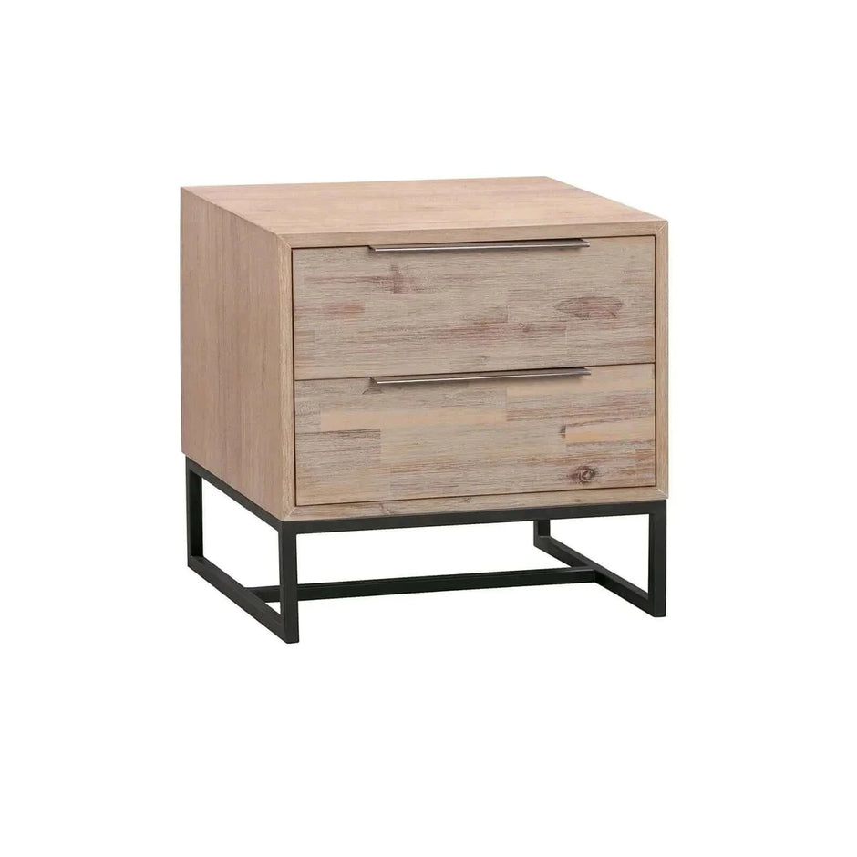 queen bed frame with nightstands