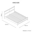 King Size Bed and Bedside Tables