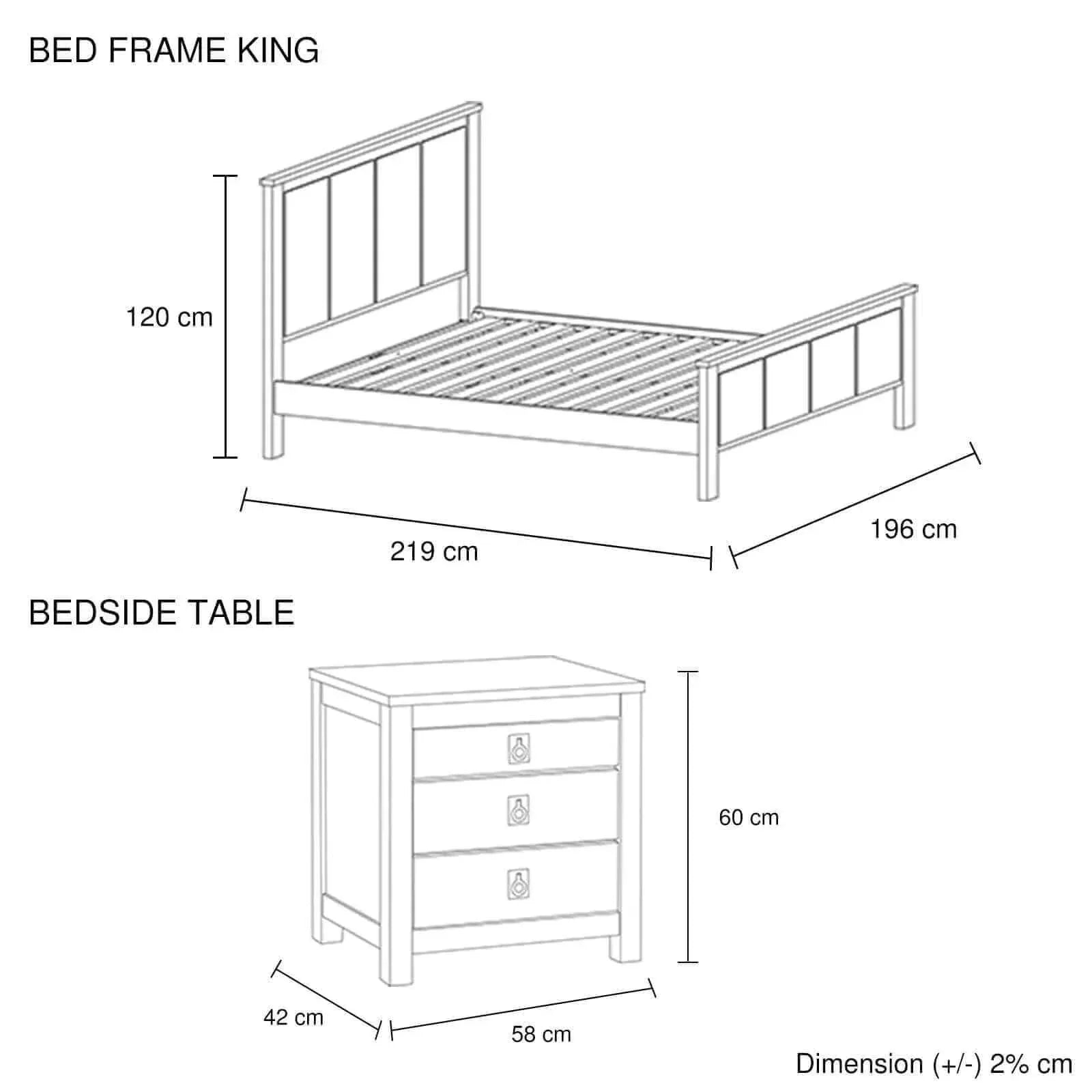 King Size Bedroom Set 