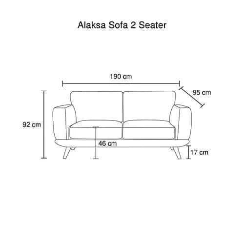 2 seater and 3 seater sofa