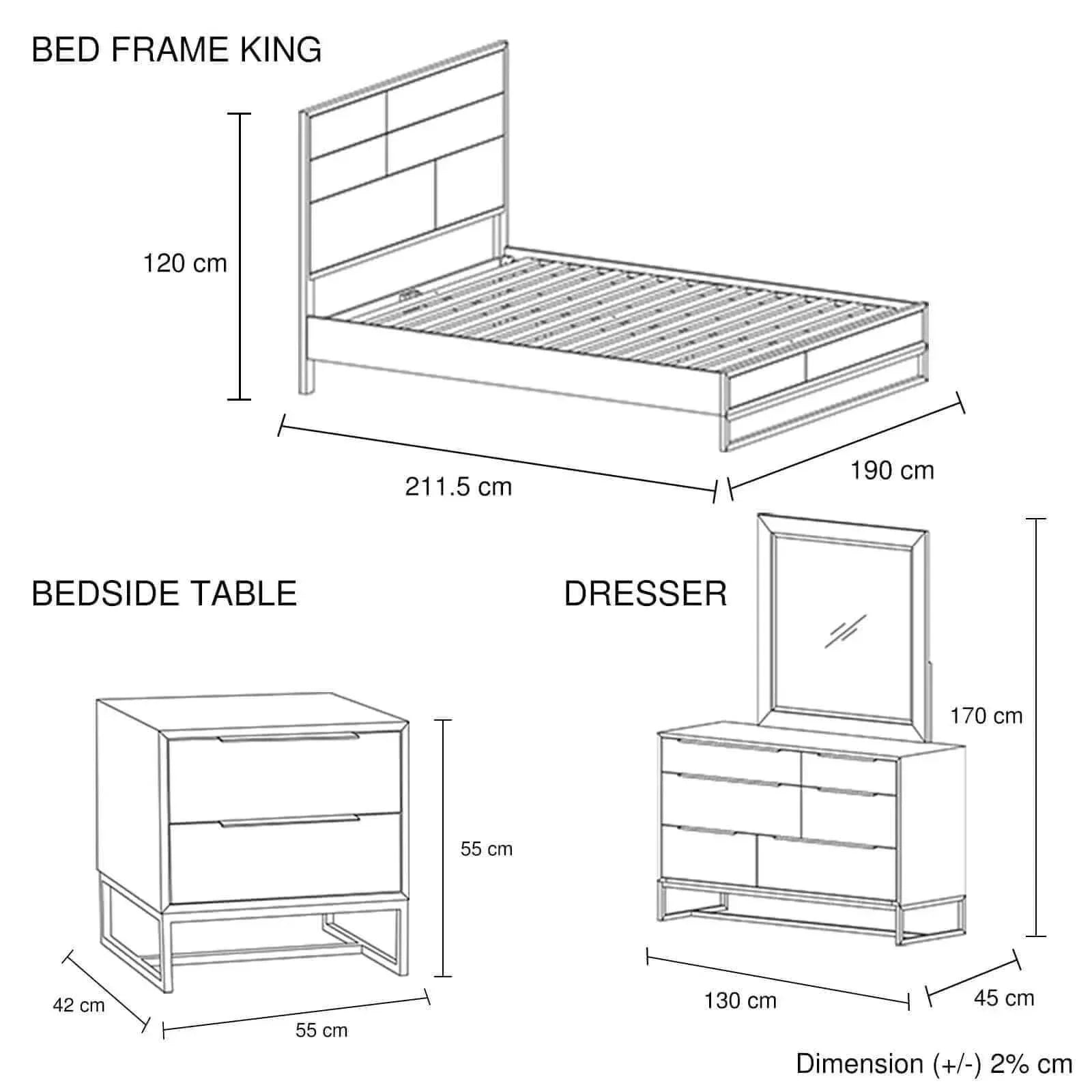 4 piece bedroom set 