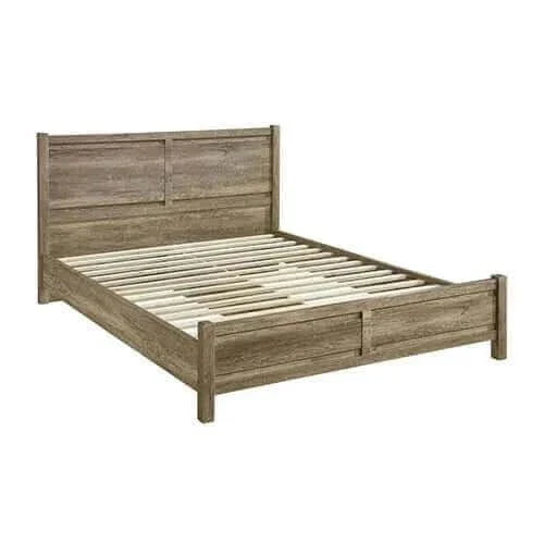 Double Size Oak Bed & bedroom set