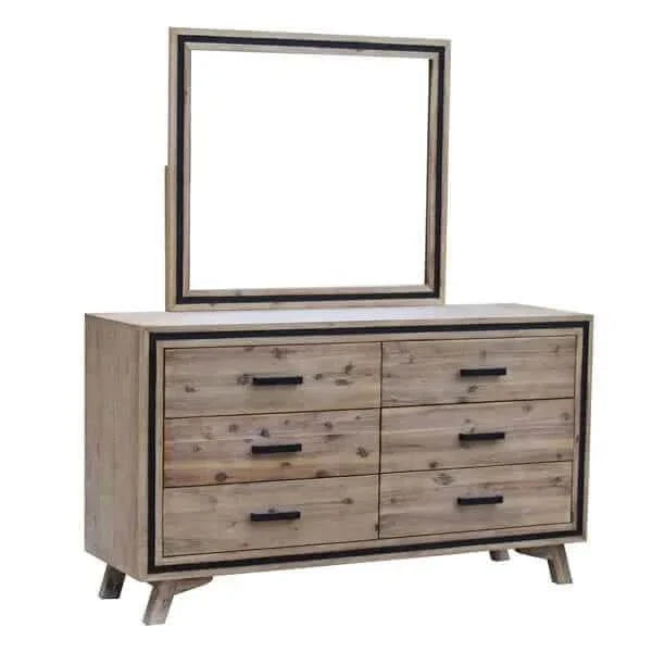 Wood king Bed and bedroom furniture