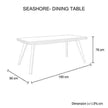 medium size dining table set