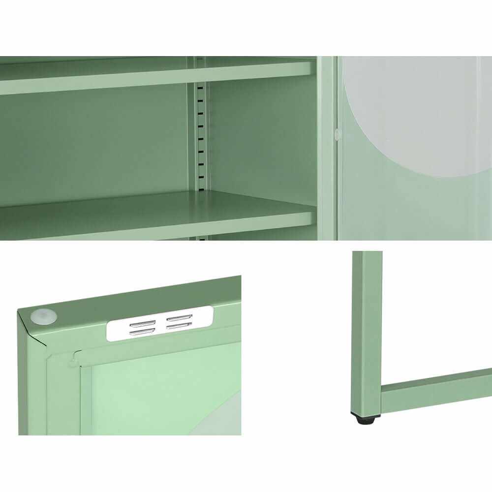 buffet sideboard Cabinet green