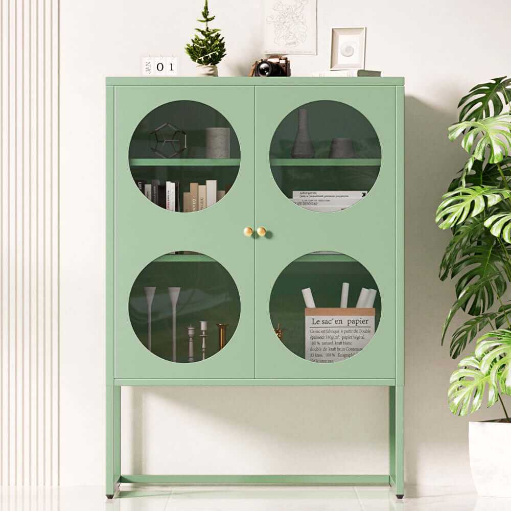 buffet sideboard Cabinet green