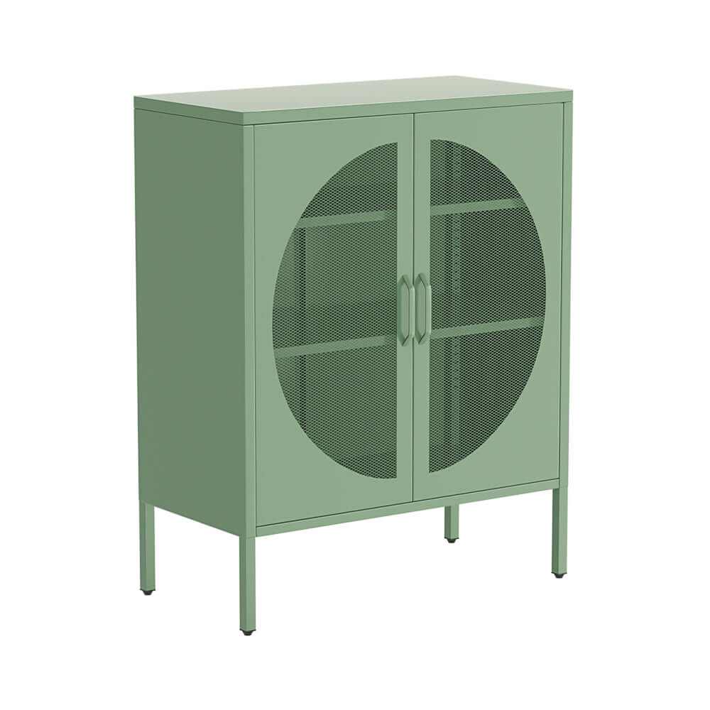 ArtissIn Metal Sideboard Buffet - ELSA Green