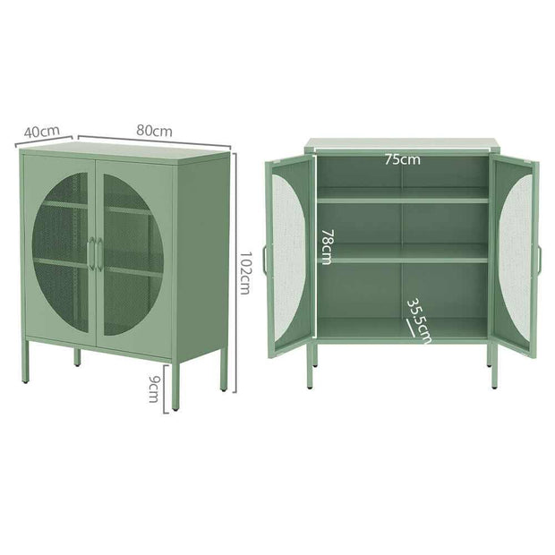 metal sideboard buffet