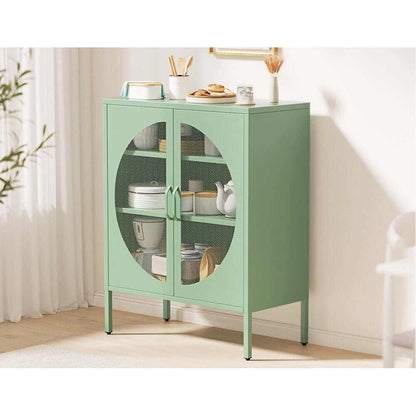 ArtissIn Metal Sideboard Buffet - ELSA Green