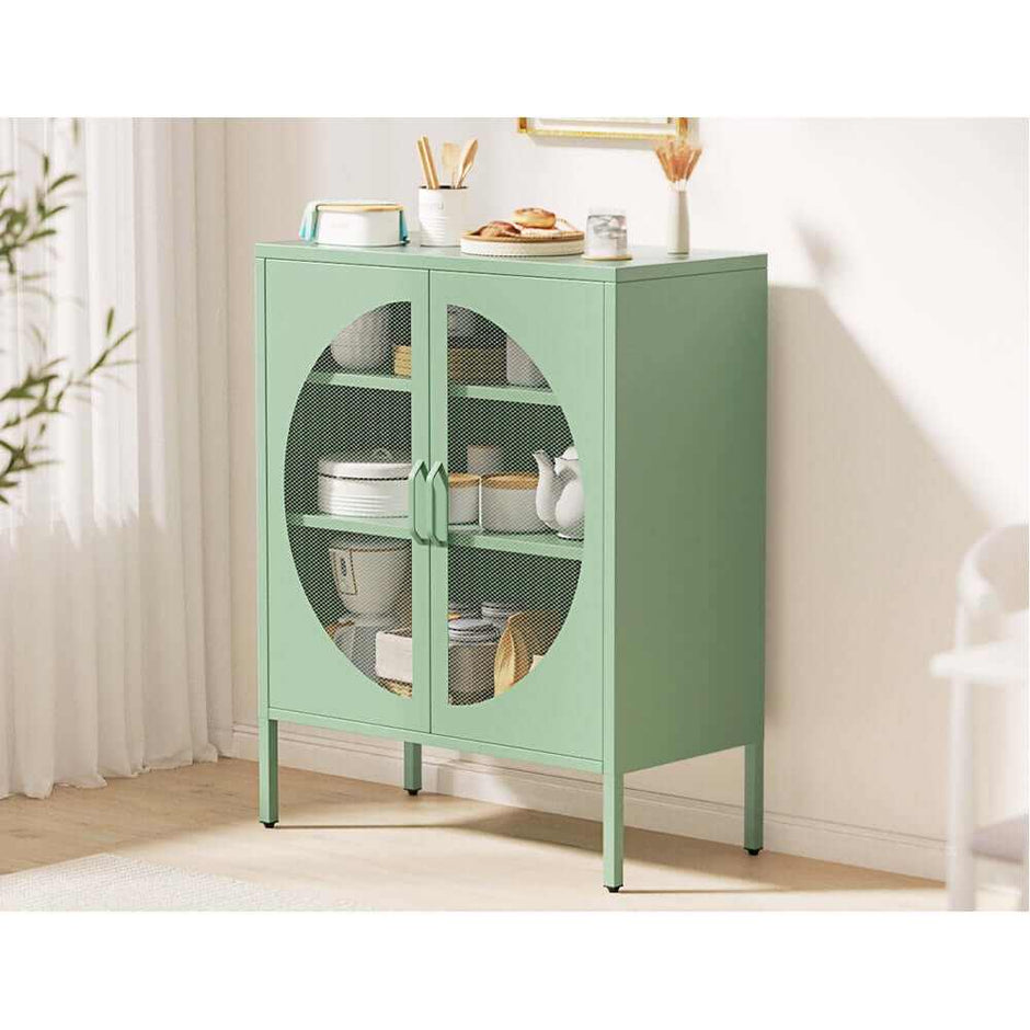 metal sideboard buffet