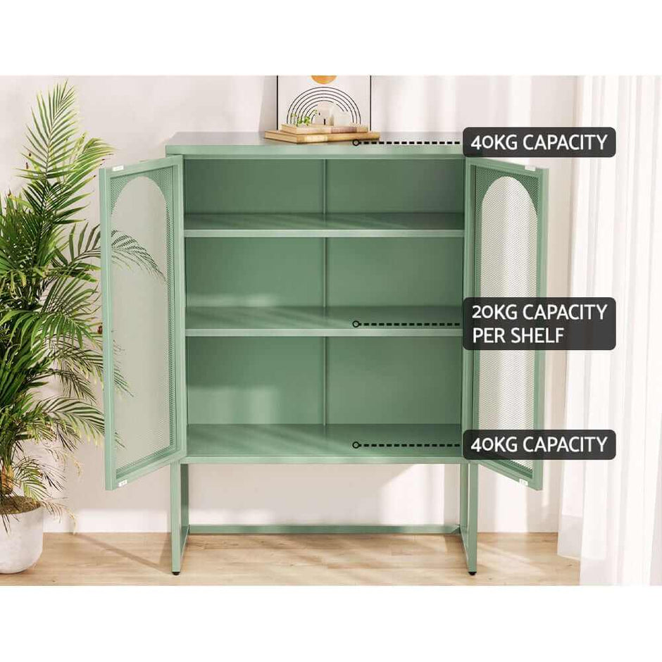 Buffet Sideboard Metal Cabinet 