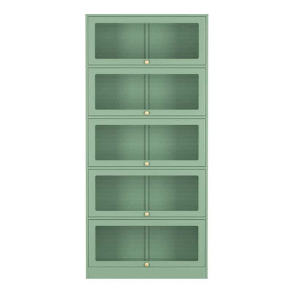 ArtissIn ELIA Modern Buffet Cupboard Mesh Doors Metal - Green