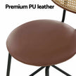 pu leather bar stool 