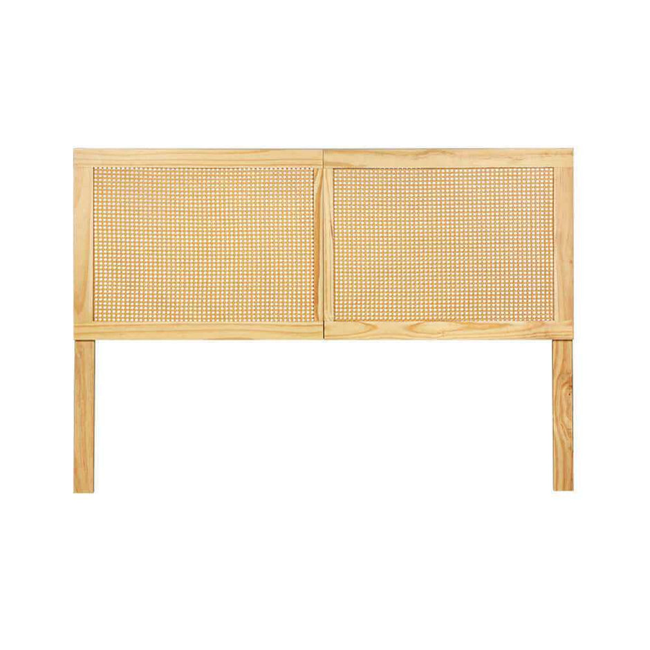 Rattan Bed Headboard Queen 