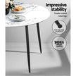 small round dining table for 4