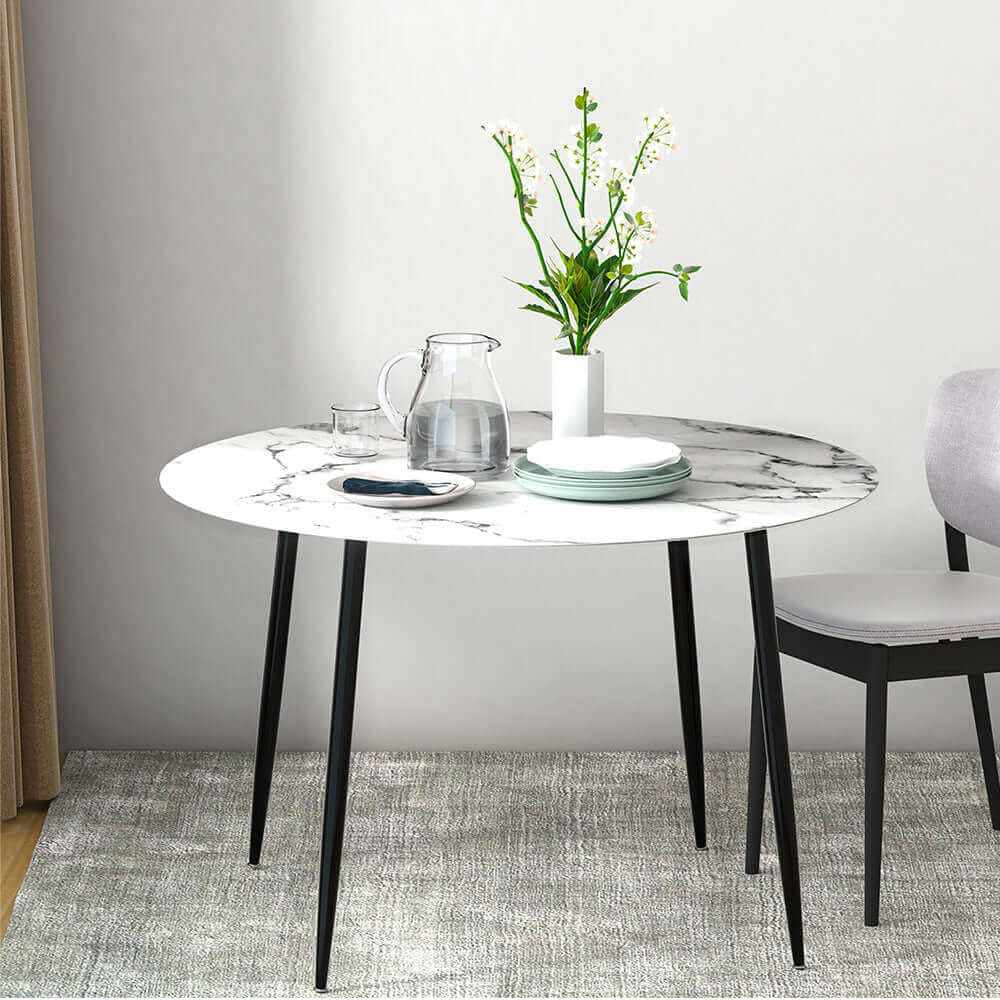 small round dining table for 4