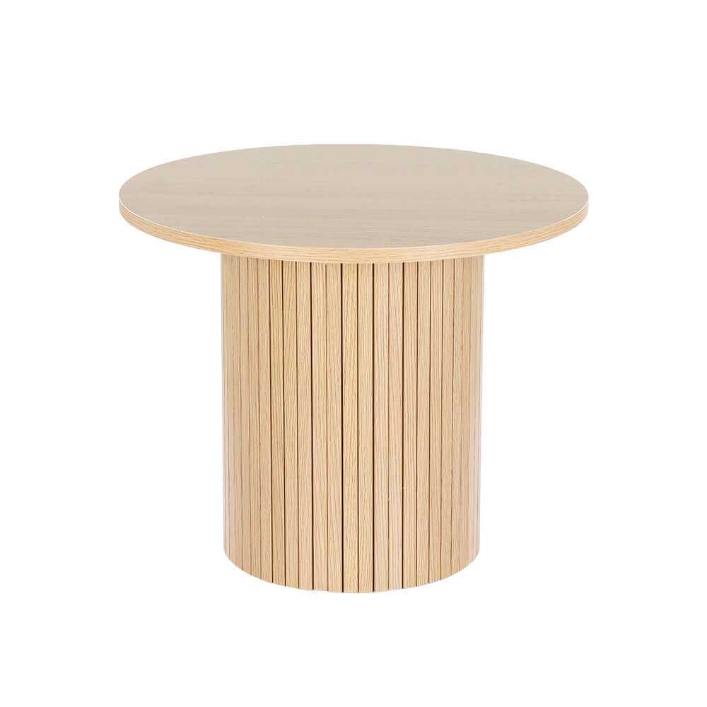 PIIA Coffee Table Round Fluted Base