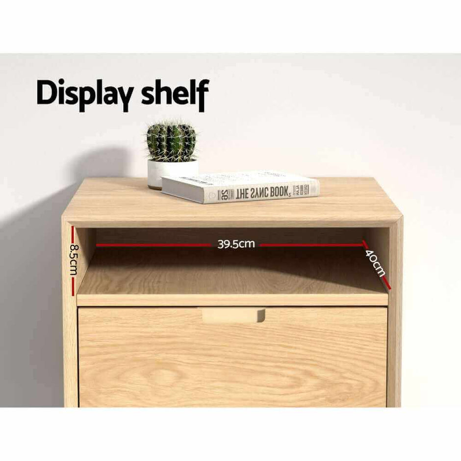 Bedside Table Storage 