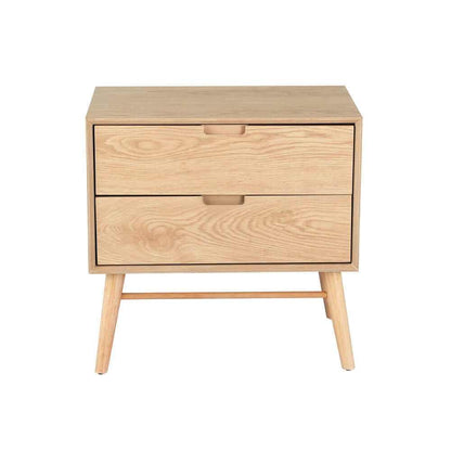 Artiss Gino Nightstand Light Oak