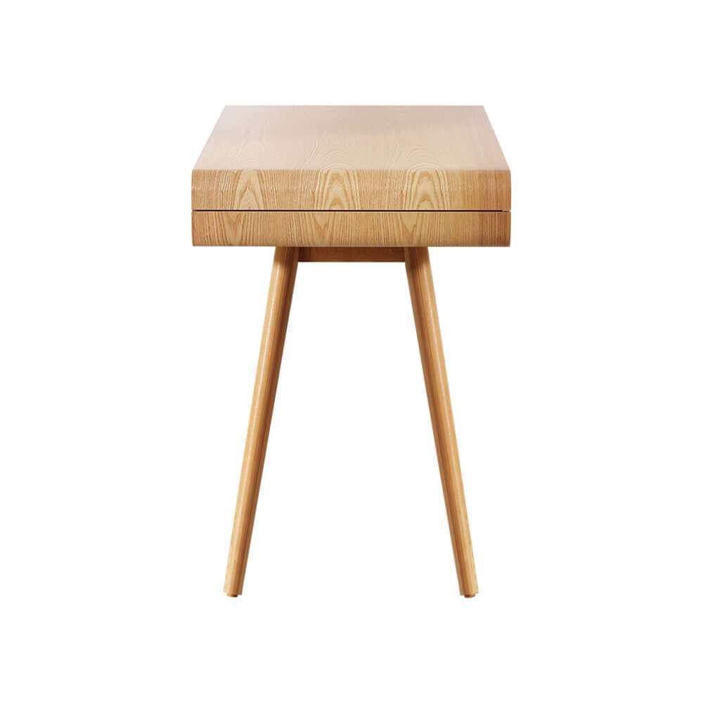 Natural Wood Computer Desk 100CM Wide