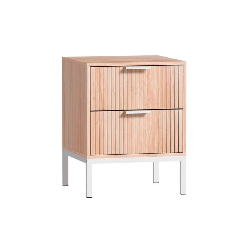 small nightstand with drawers