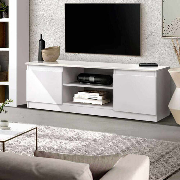 TV Entertainment Unit White