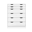 6 Chest of Drawers White