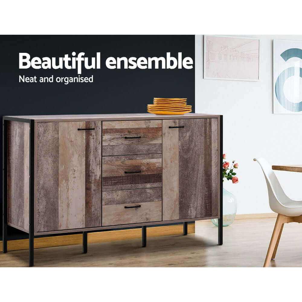 Artiss Industrial Buffet Sideboard - BARNLY