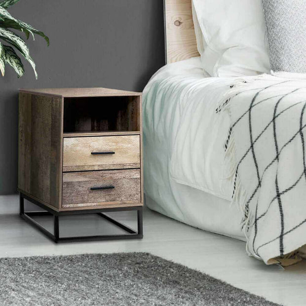 modern Bedside Table 2 Drawers