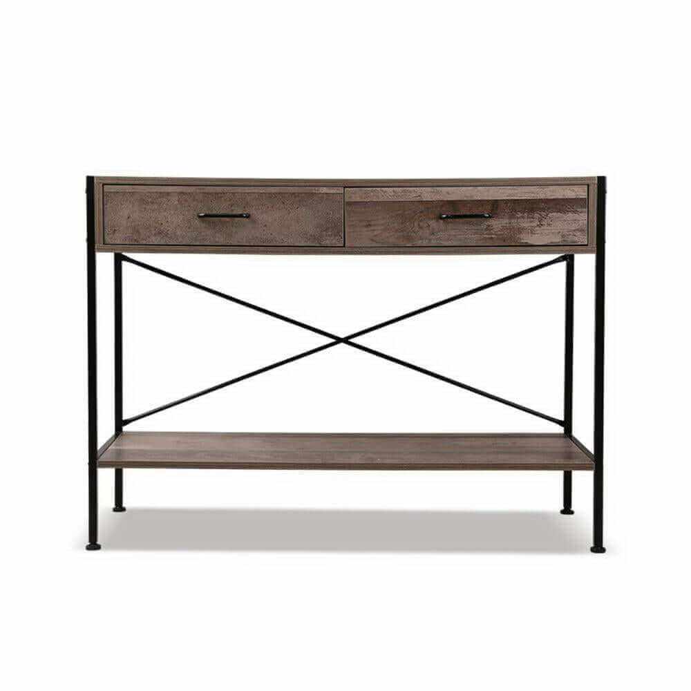 Walnut Console Table 