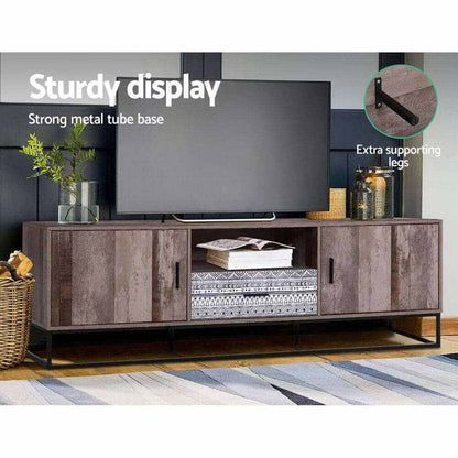 Artiss TV Cabinet Industrial Entertainment Unit 180cm