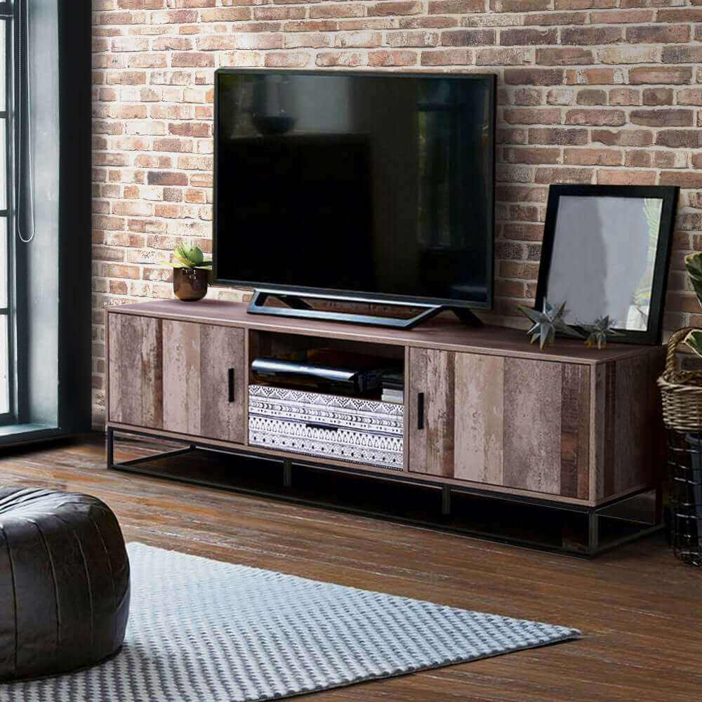 Artiss TV Cabinet Industrial Entertainment Unit 180cm