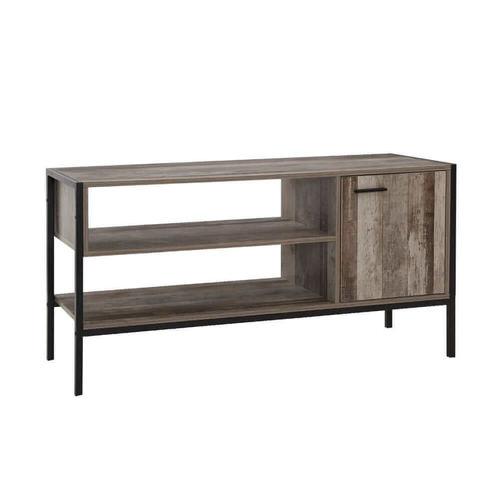 Artiss TV Cabinet Entertainment Unit Stand Storage Wood Industrial Rus
