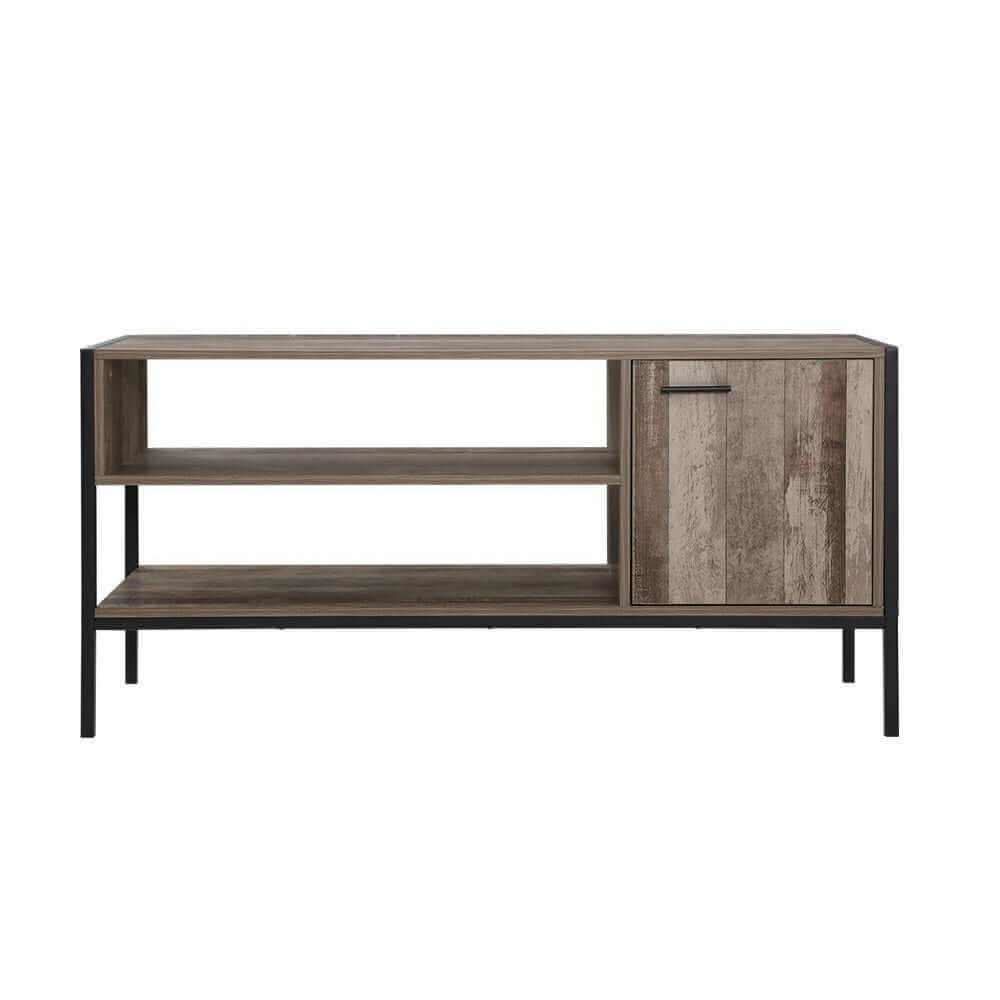 Artiss TV Cabinet Entertainment Unit Stand Storage Wood Industrial Rus