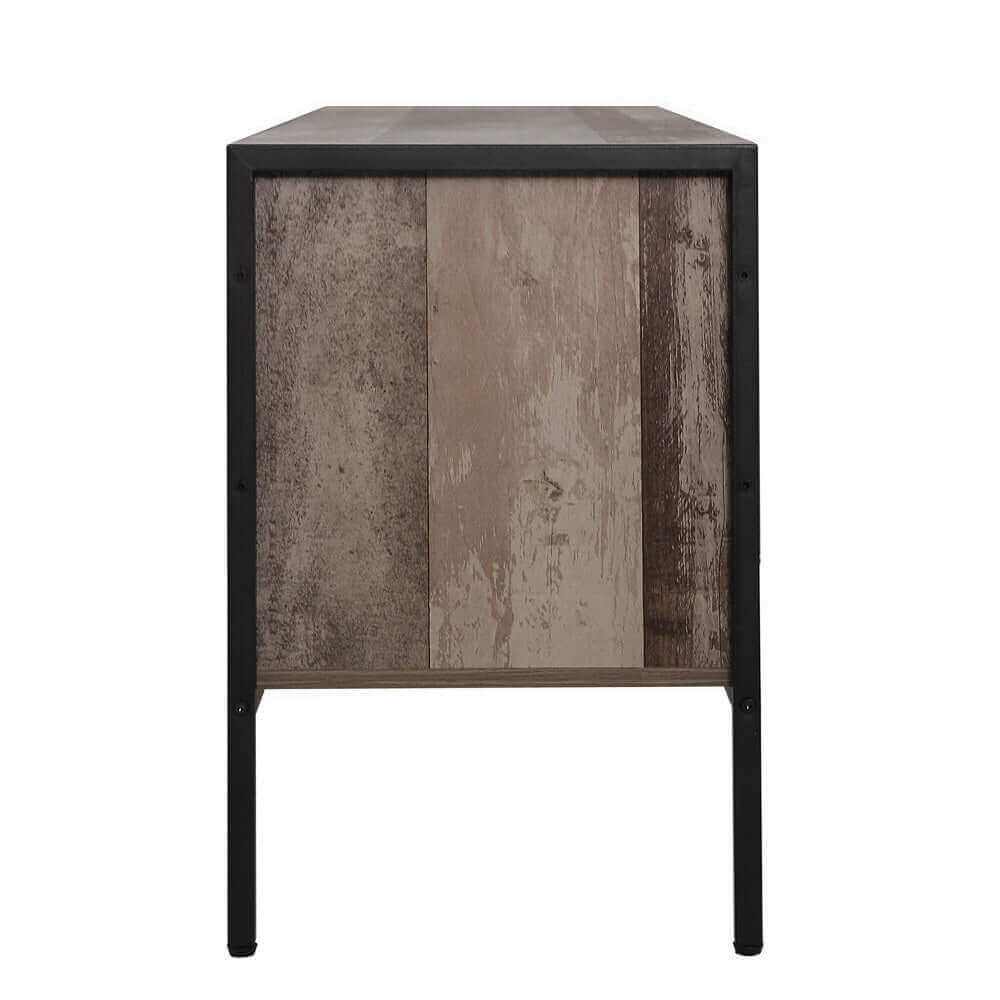 Artiss TV Cabinet Entertainment Unit Stand Storage Wood Industrial Rus