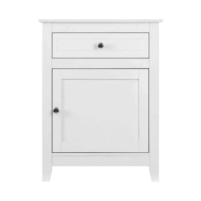 Artiss Bedside Tables Side Table Drawers Nightstand White