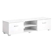 white gloss tv unit