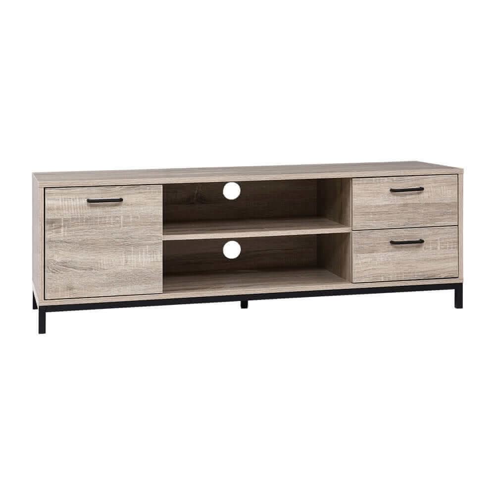 Artiss Modern TV Cabinet Entertainment Unit 132cm Pine Tania