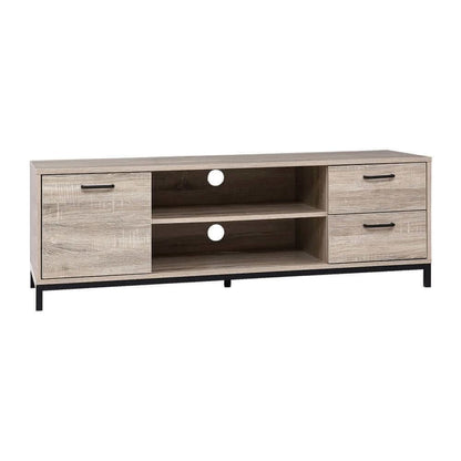 Artiss Modern TV Cabinet Entertainment Unit 132cm Pine Tania