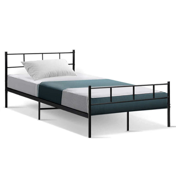 Bed Frame King Single Metal 