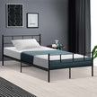 Bed Frame King Single Metal 