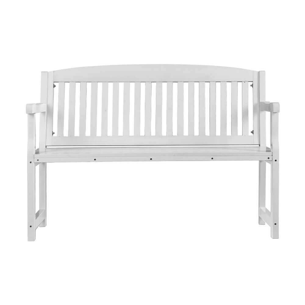 Garden Bench White 