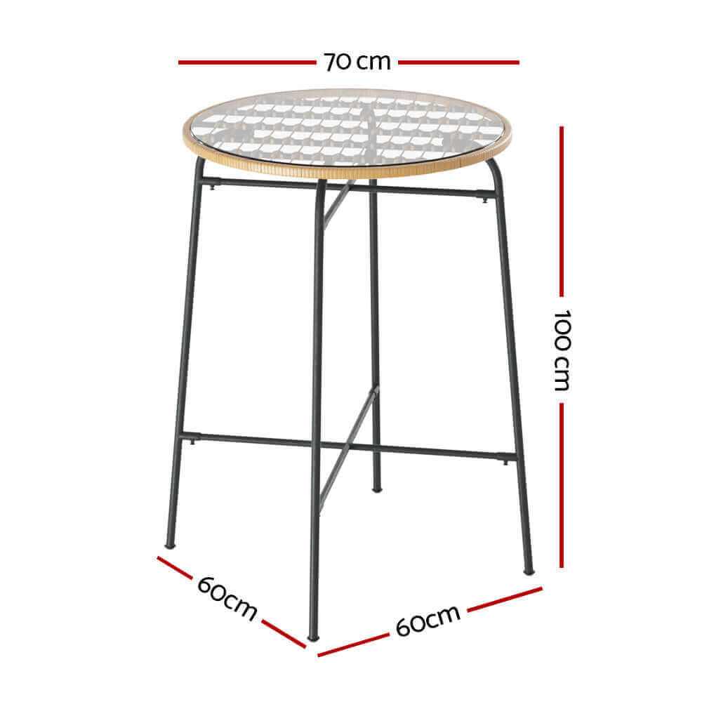 Gardeon Outdoor Bar Table