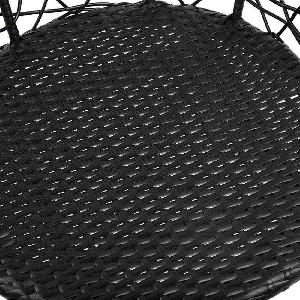 rattan garden table and chairs