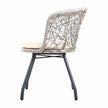 grey rattan garden table and chairs