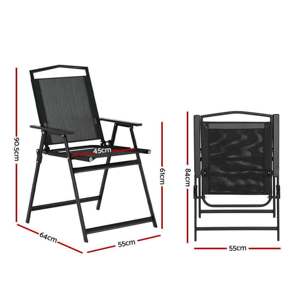 Gardeon Portable Folding Camping Chairs